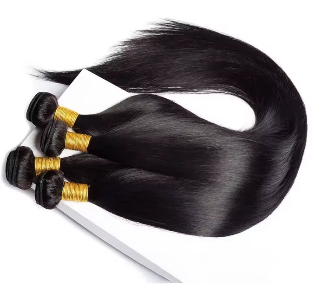 Silky Straight Virgin Brazilian Bundles